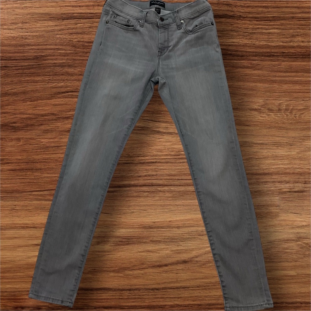 Banana Republic Sculpt Skinny Grey Petite Jeans Size 26 Petite